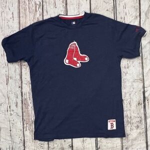 Boston Red Sox MLB Baseball Retro Sports Fenway Park Tshirt Mens